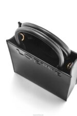Loewe Women Standard A5 Tote in sleek calfskin 206XF118 Black - Image 7