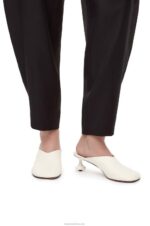 Loewe Women Toy mule in goatskin 206XF737 White - Image 2
