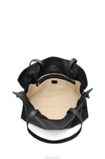 Loewe Women XL Flamenco bag in nappa calfskin 206XF410 Black - Image 5